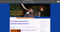 Desktop Screenshot of nachtwaechter-erlangen.de