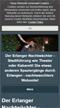 Mobile Screenshot of nachtwaechter-erlangen.de